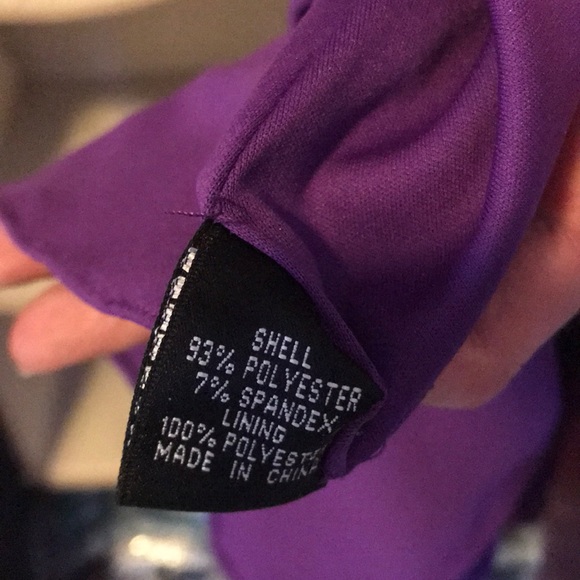 Purple Ombré Evening Gown - Picture 6 of 8